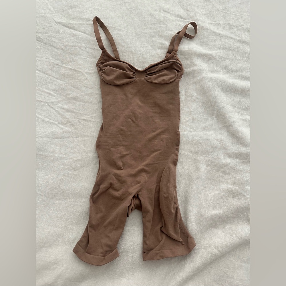 SKIMS Brown Shapewear Bodysuit